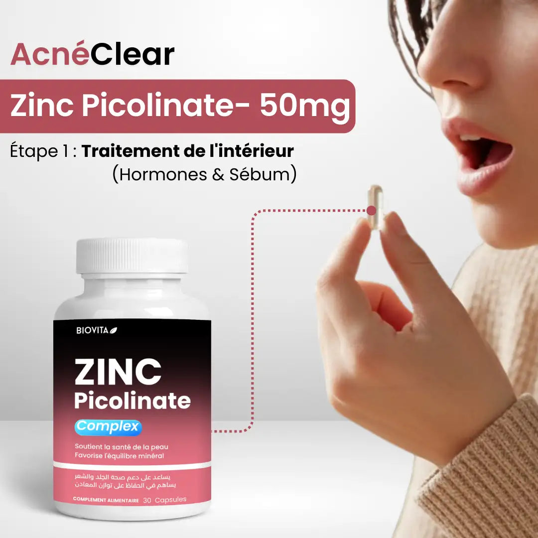 Zinc Picolinate 50mg - Complex | 30 Capsules