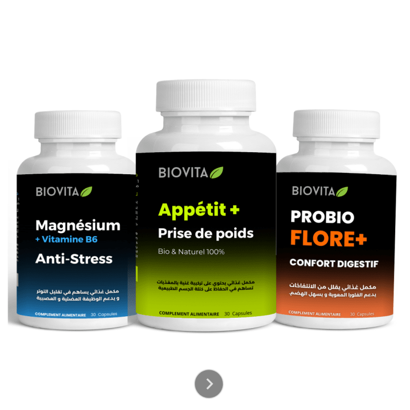 Biovita Pack prise de poids - Biovita