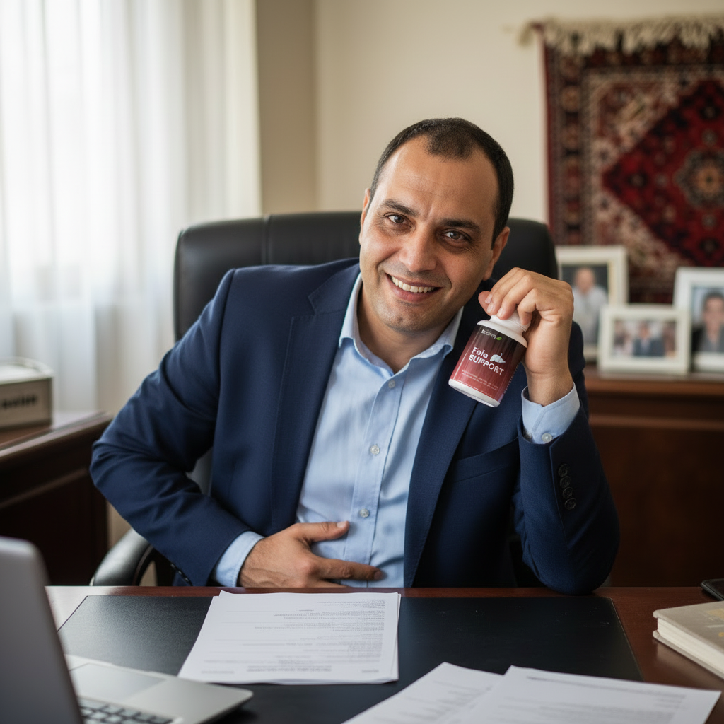 Image après - Professionnel revitalisé avec cernes réduits