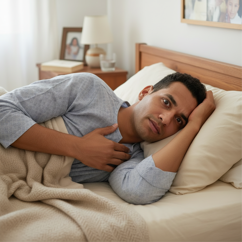 Image avant Magnésium - Même homme avec anxiété